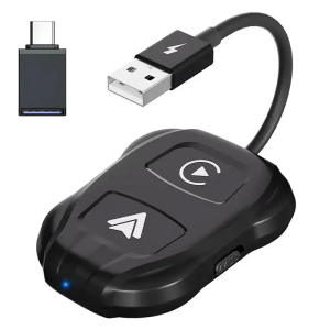 Ally iPhone-Android Kablosuz Carplay 5ghz Adaptör Çevirici -Youtube Netflix Tiktok Video Yansıtıcı-(5775)