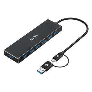 S-LINK SW-U317 USB3.0 Type-C to  7xUSB 3.0 Metal USB HUB(1923)
