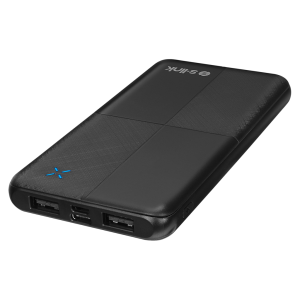 S-LINK IP-G12N Siyah 10.000mAh 2xUSB 1xMicro USB 1xType-C 4 LED Göstergeli PowerBank(1923)