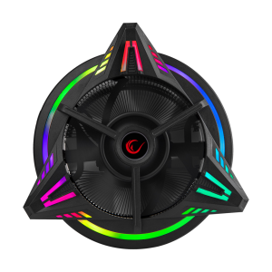 RAMPAGE COOLBLADE RM-C03 Rainbow 12cm RGB CPU  Hava Soğutma (AMD ve INTEL Tüm İşlemcilere Uyumlu)(1923)