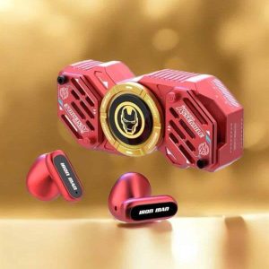 Kırmızı Kablosuz Bluetooth Kulaklık Stres Çarklı Oyuncu Kulaklığı