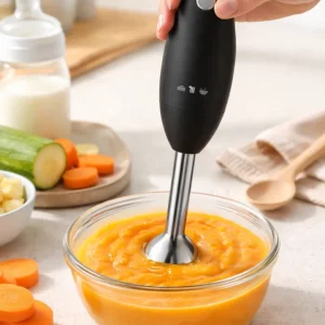Ergonomik Tasarımlı El Blenderı Paslanmaz Çelik Metal Blender Ayağı