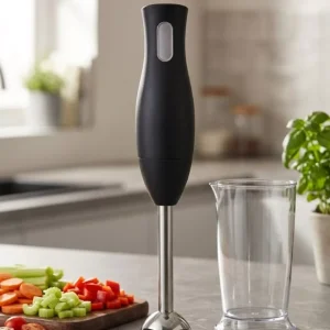 El Blenderı Paslanmaz Çelik Metal Ayaklı Ergonomik Tasarımlı Mutfak Blender