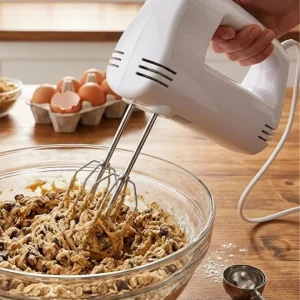 Mutfak El Mikseri 250W Paslanmaz Çelik Çift Çırpıcılı Mikser
