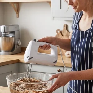 Elektrikli El Mikseri 250W 5 Hız Kademeli Hamur ve Kek Mikseri
