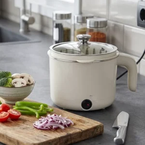 Çok Fonksiyonlu Elektrikli Pişirici 1 Litre Buharda Sebze Pişirme Özellikli