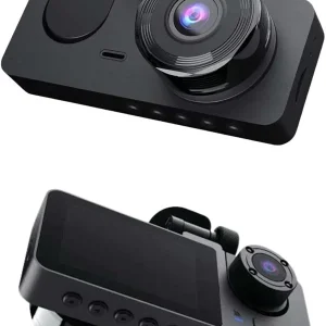 Yol Kayıt Araç Kamerası HD DVR 3 Kameralı 2.0in Ekranlı Ön İç Arka