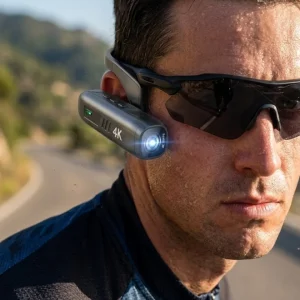 Kulak Yanı Takılabilir 4K Aksiyon Kamera 30FPS Video WiFi Uygulama Kontrol