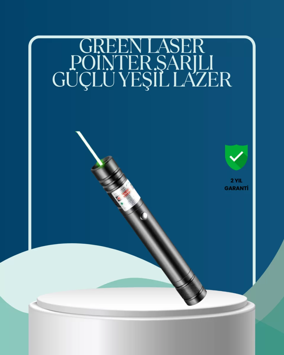 Profesyonel Kullanım İçin 5000mW Yeşil Lazer İşaretleyici