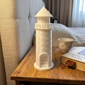 Modern Tasarımlı 3D Deniz Feneri Ev Dekorasyon Ürünü