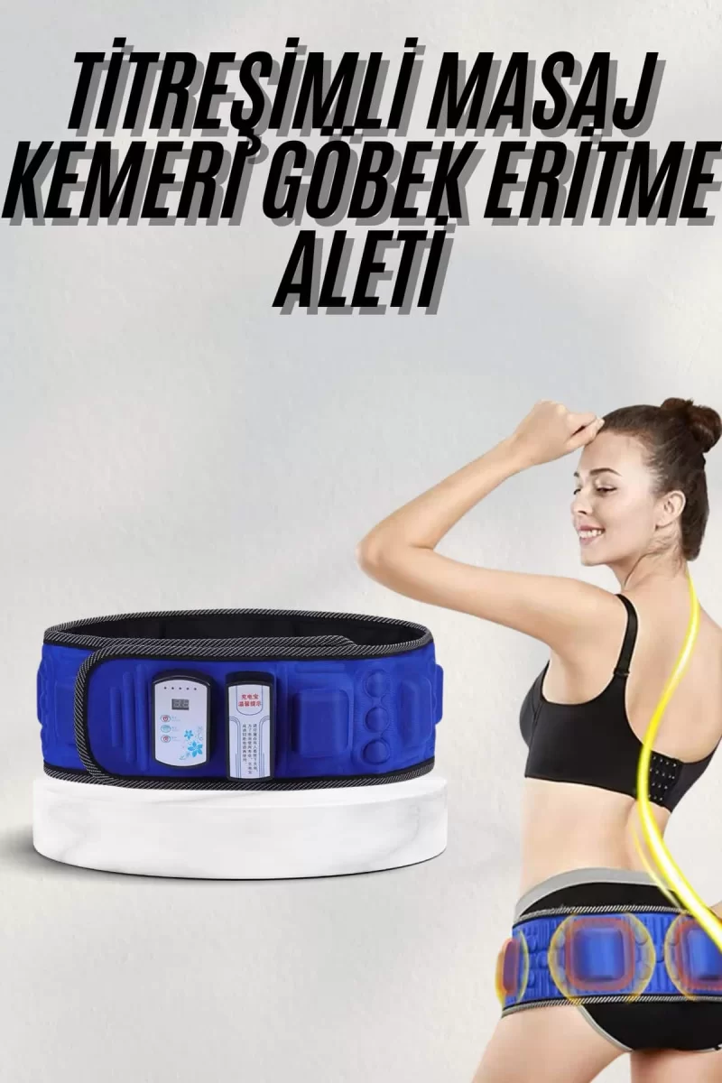 Göbek eritme kemeri 5 motorlu Göbek Eritme Aleti Korsesi Eritme Zayıflama
