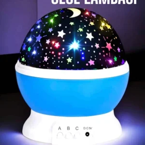 Yıldızlı Gökyüzü Projeksiyon Gece Lambası Hareketli Işık Şovu