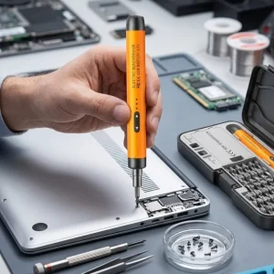 Kablosuz Alüminyum Gövdeli Elektrikli Tornavida 38 Uçlu Teknik Servis Seti