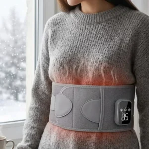 3 Kademe Isıtmalı ve Titreşimli Bel Destek Kemeri Ergonomik Tasarım