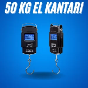 50 Kg Dijital El Terazisi Cep Tartısı El Kantarı Terazi