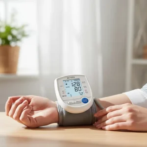 Dijital Bilek Tansiyon Aleti Çift Güç Kaynaklı HD Ekranlı