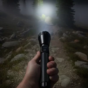 Yüksek Güçlü LED El Feneri Şarjlı 6000 Lümen Acil Durum Seti