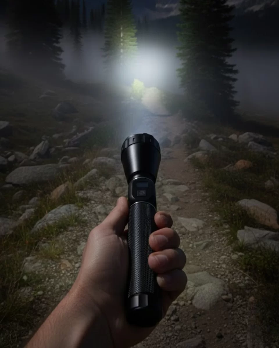 Yüksek Güçlü LED El Feneri Şarjlı 6000 Lümen Acil Durum Seti