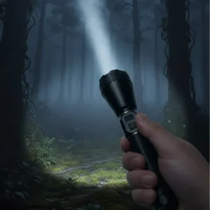 Profesyonel Şarjlı El Feneri Yüksek Parlaklık 9000mAh Bataryalı Set