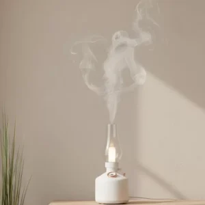 USB Şarjlı Gaz Lambası Modeli Nano Mist Aromaterapi Nemlendirici 280 ml