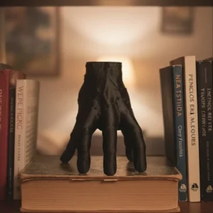 3D Siyah El Tasarım Dekor 27x22 cm Büyük Boy Statement Obje