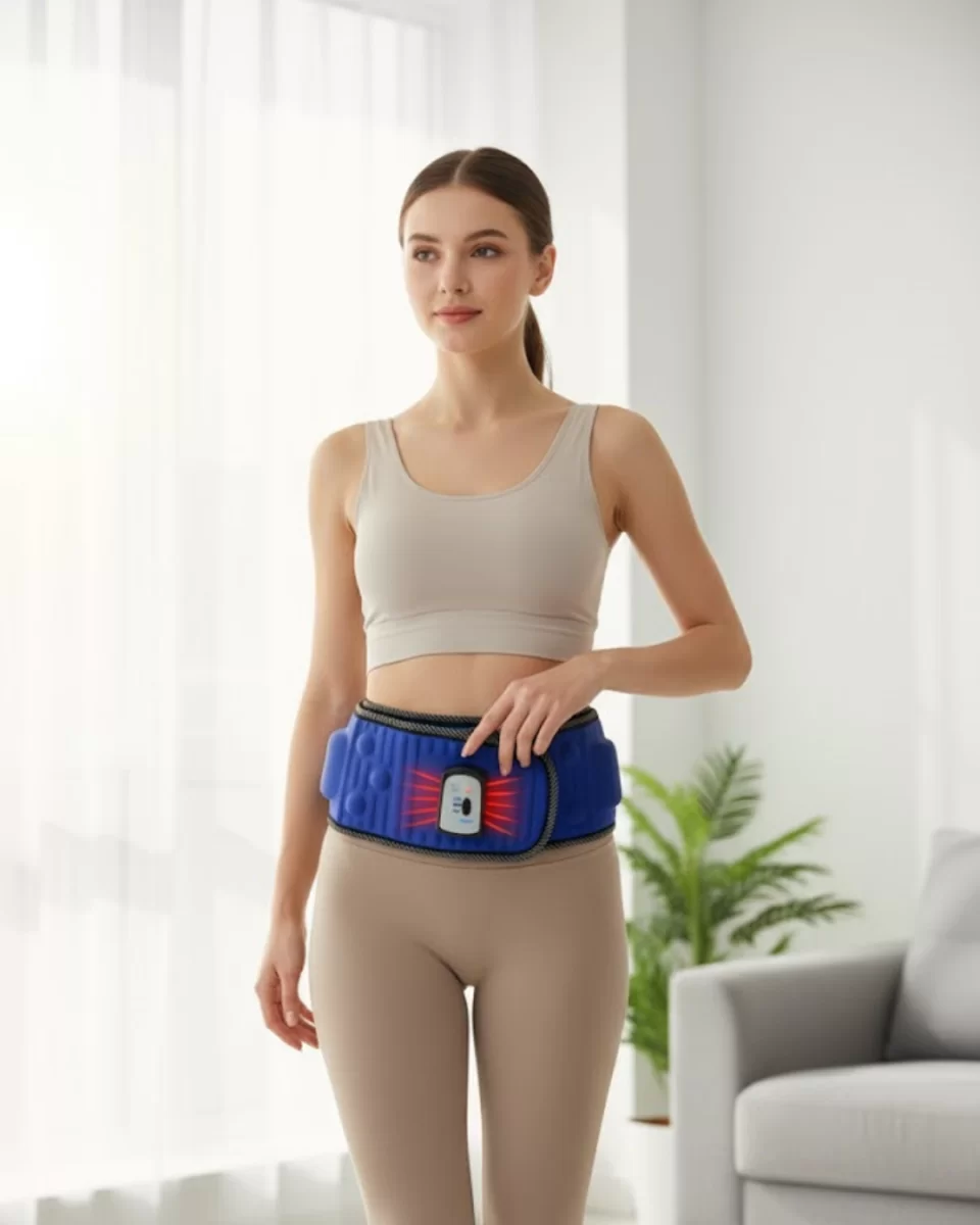 Karın Bel Masaj Kemeri 5 Motorlu 20 Mıknatıslı Fişli