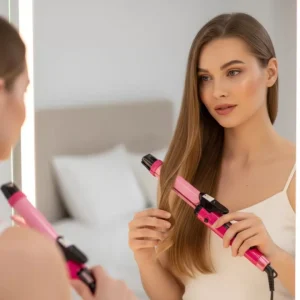 Saç Düzleştirici Ve Maşa İkili Saç Şekillendirici