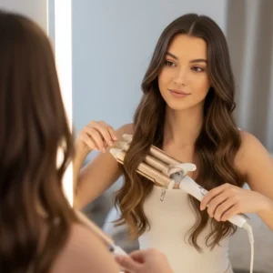 Bukle Saç Maşası – Kolay Kullanım Sağlıklı Bukleler yüksek ısılı