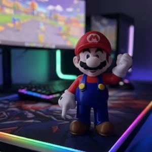 Süper Mario Koleksiyonluk Dekoratif Biblo Oyun Karakter Figürü