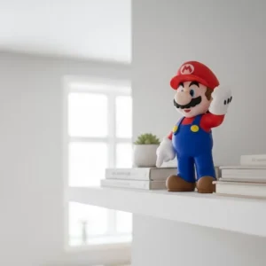 Süper Mario Figür Biblo Dekoratif Oyun Temalı Masa Süsü