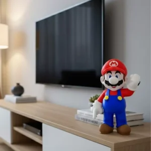3D Süper Mario Dekoratif Biblo Koleksiyonluk Oyun Karakteri Figürü