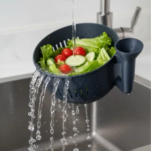 Çok Amaçlı Sebze Yıkayıcı Ergonomik Tasarım Süzgeçli Mutfak Kabı