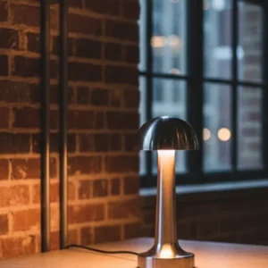 Modern Mantar Masa Lambası Dokunmatik 3 Işık Modlu Şarjlı Kablosuz LED