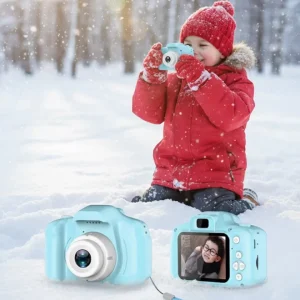 Mavi Mini HD Video Kamera Fotoğraf Çekimli Genişletilebilir Hafızalı Şarjlı Model