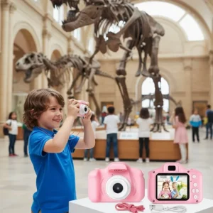 HD Video Kayıt Özellikli Mini Dijital Kamera Fotoğraf Çekimli USB Şarjlı