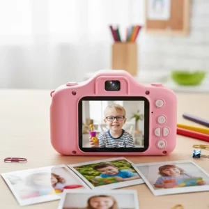 Kompakt Dijital Kamera HD Video ve Fotoğraf Kayıt Özellikli USB Şarjlı Mini Cihaz