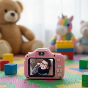 Mini HD Video Kamera Fotoğraf Çekimli Şarj Edilebilir Bataryalı Genişletilebilir Hafızalı