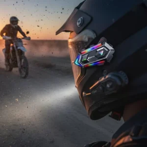 Çift Gürültü Azaltmalı Motosiklet Kask Telsiz Kulaklık