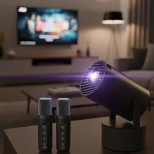 3ü1 Arada Projeksiyon Karaoke ve Bluetooth Hoparlör