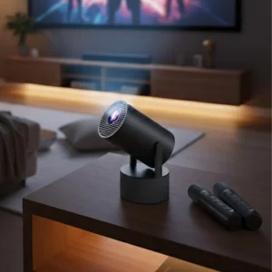 Akıllı Projeksiyon Cihazı Karaoke Mikrofonlu 1080P Android