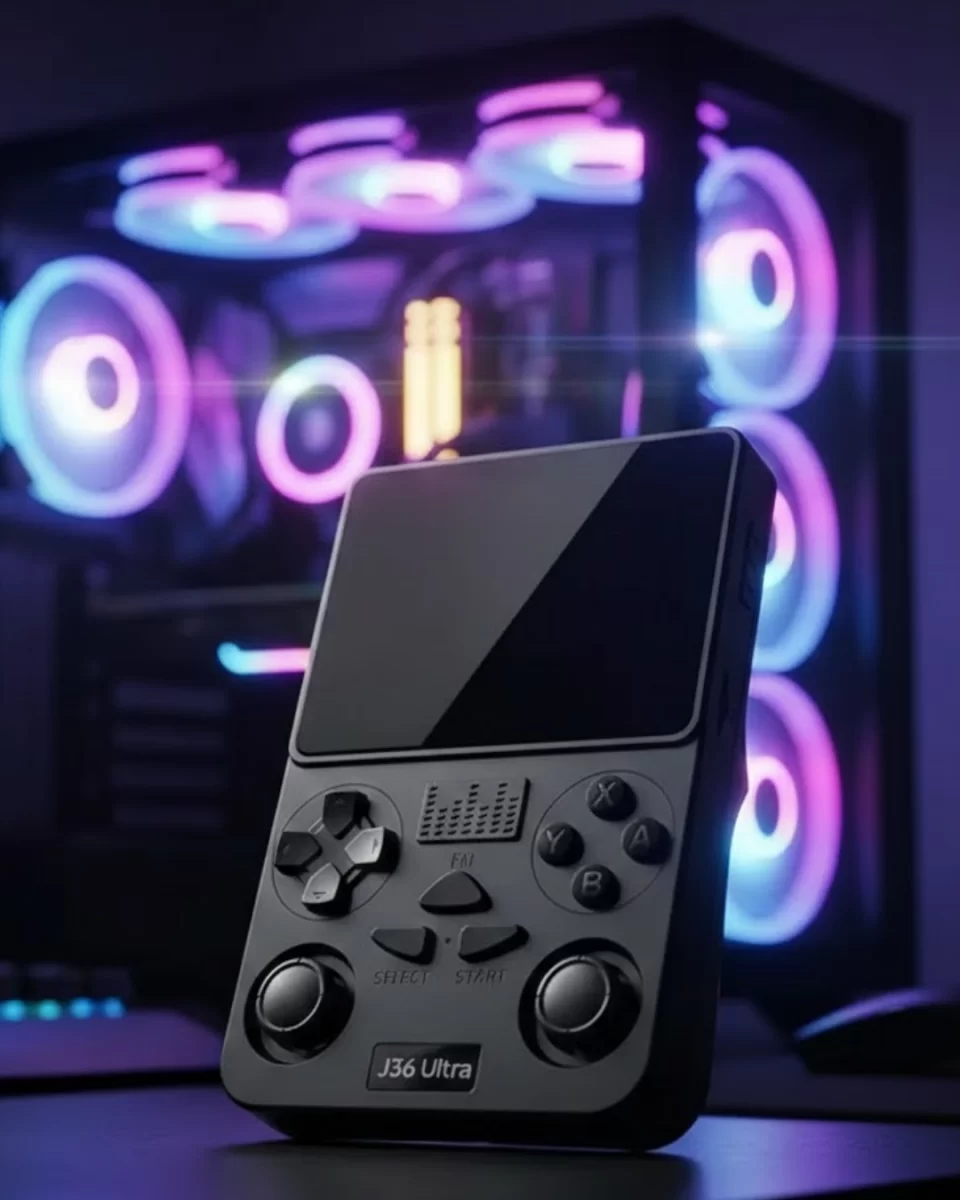 Klasik Oyunlar İçin Taşınabilir Retro Konsol HD Görüntü