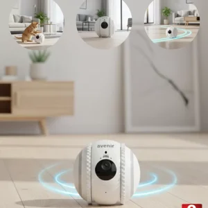 Akıllı Mobil Kontrollü Takip Kamerası WiFi Destekli Bulut Kayıtlı