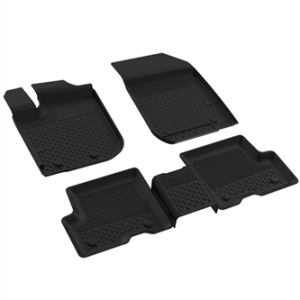 4D Paspas Havuzlu Dacia Duster (4X4&4X2)  2018-2023 5 Prç Siyah Kutulu Orjinal