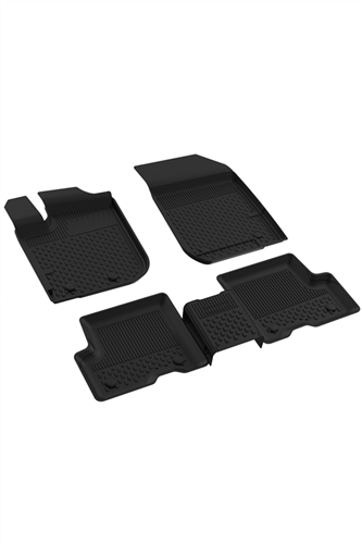 4D Paspas Havuzlu Dacia Duster (4X4&4X2) 2018-2023 5 Prç Siyah Kutulu Orjinal