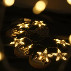 Ramazan Hilal ve Yıldız LED Işık 3 Metre Enerji Tasarruflu A++