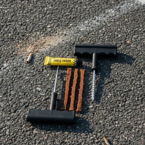 Otomobil Motosiklet Bisiklet İçin Güvenli Lastik Tamir Kiti