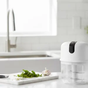 Şarjlı Mini Sarımsak Doğrayıcı USB Şarjlı 250 ml
