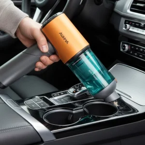 Araç İçi Kablosuz El Süpürgesi Yüksek Emiş Gücü ve HEPA Filtre