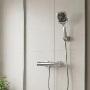 Çok Fonksiyonlu Siyah El Duşu Seti Spiral Hortum ve Duş Askısı Banyo Duş Başlığı