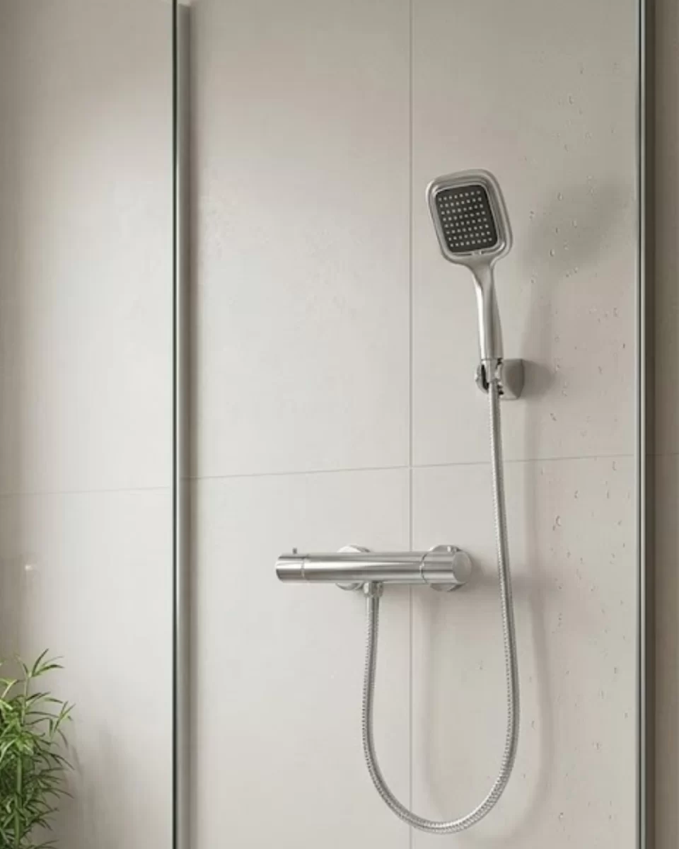 Çok Fonksiyonlu Siyah El Duşu Seti Spiral Hortum ve Duş Askısı Banyo Duş Başlığı